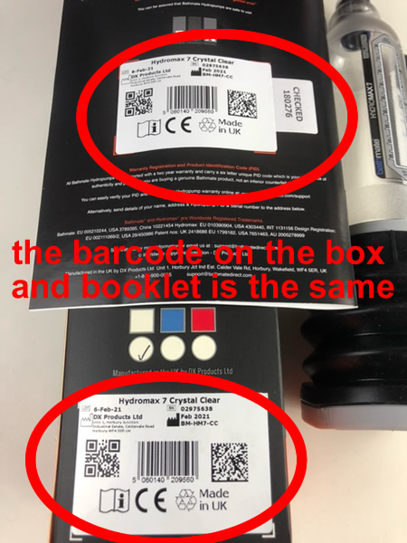 Hydromax 7 box barcode same user guide barcode
