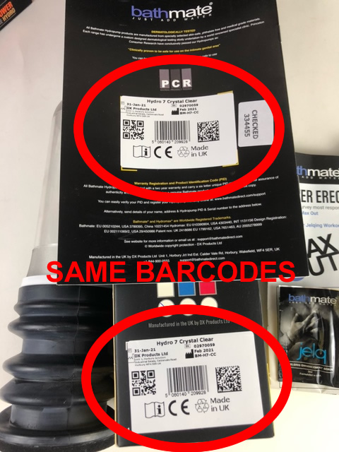 Hydro 7 box barcode same user guide barcode